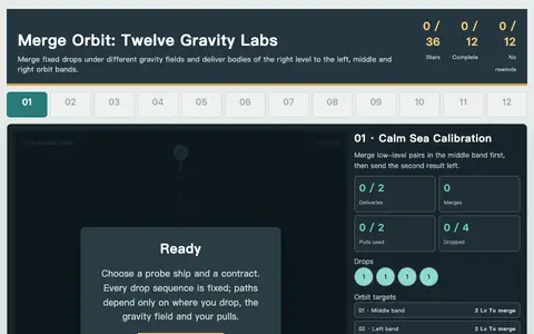 Merge Orbit: Twelve Gravity Labs