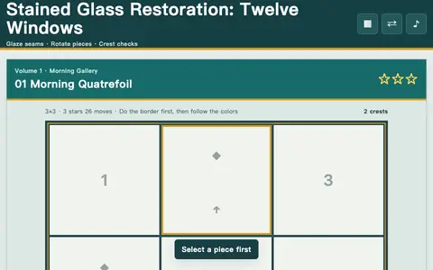 Stained Glass Restoration: Twelve Windows