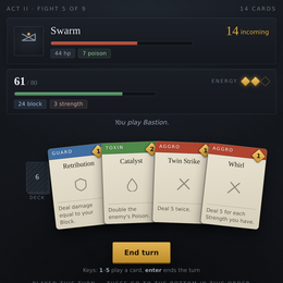 Procession — a deck-builder that never shuffles