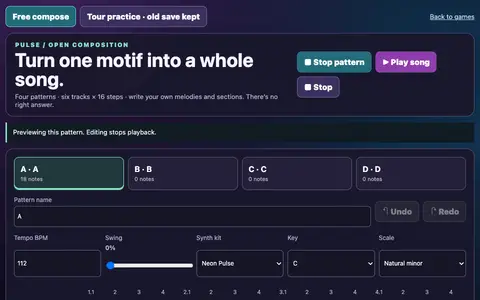 Pulse Studio: Free Beat Composer